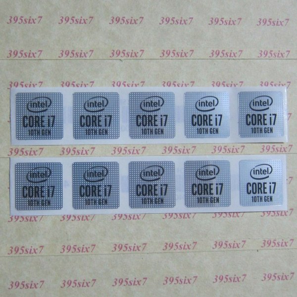 Наклейка Intel Core i5 5th Gen
