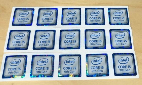 Наклейка Intel Core i5 10 Gen