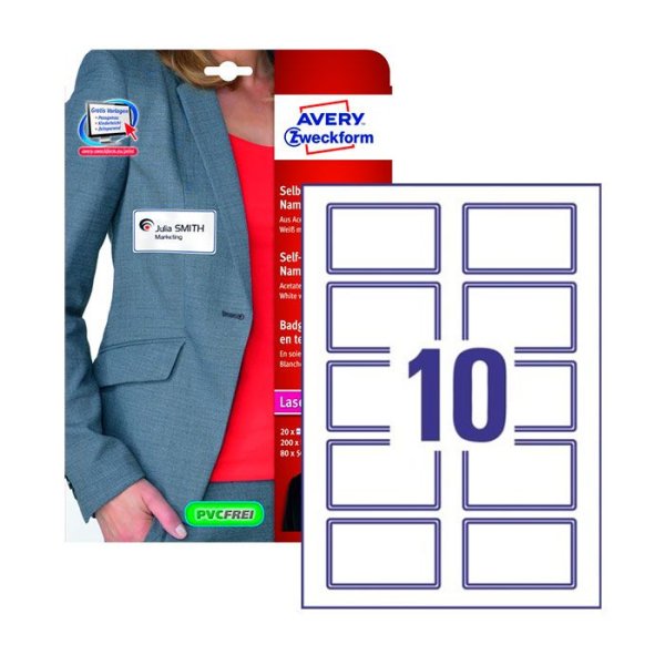 Клеящиеся бейджи