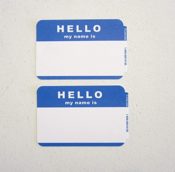 Стикеры hello my name is Montana