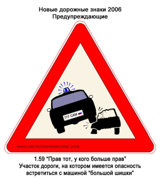ПДД знаки прикольные