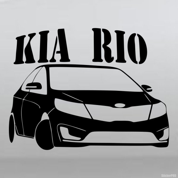 Kia Rio значок