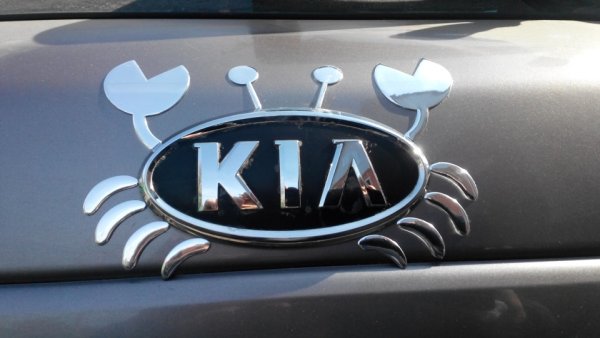 Наклейки на эмблему Киа Спортейдж 3