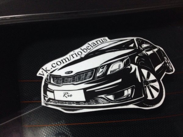 Объемные наклейки на авто