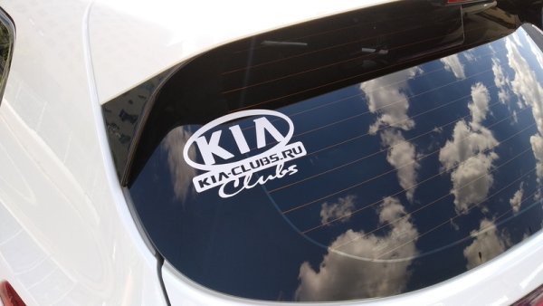 Наклейки на Kia Ceed SW