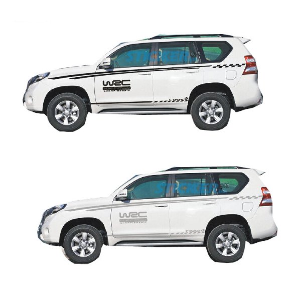 Наклейка Toyota Land Cruiser Prado