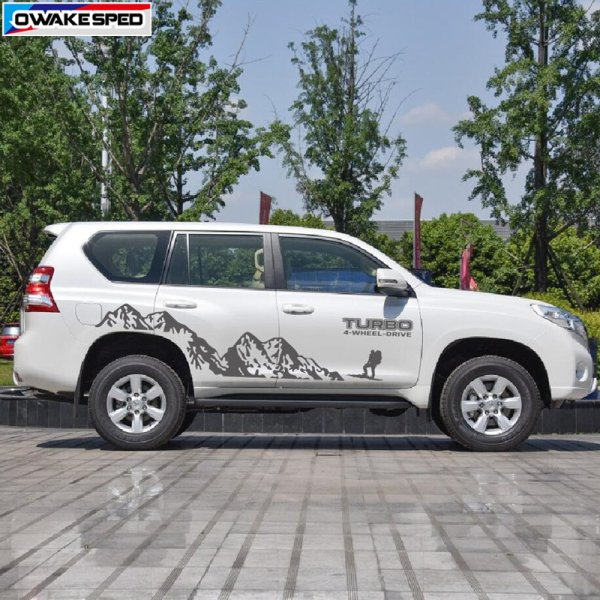 Наклейка Toyota Land Cruiser Prado