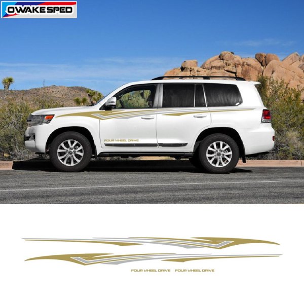 Наклейка Toyota Land Cruiser Prado