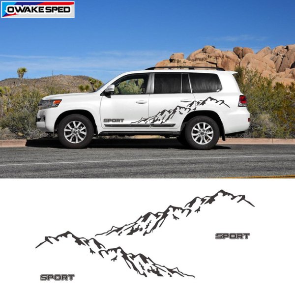 Наклейка Toyota Land Cruiser Prado