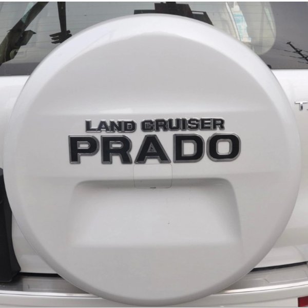 Toyota Prado надпись сзади