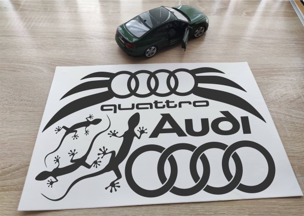 Наклейки на Ауди 100