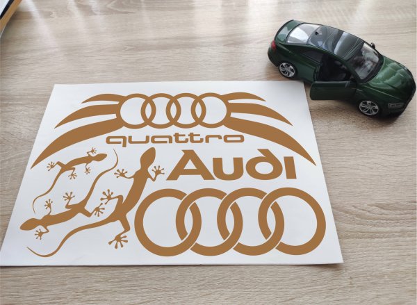 Наклейки на авто Ауди