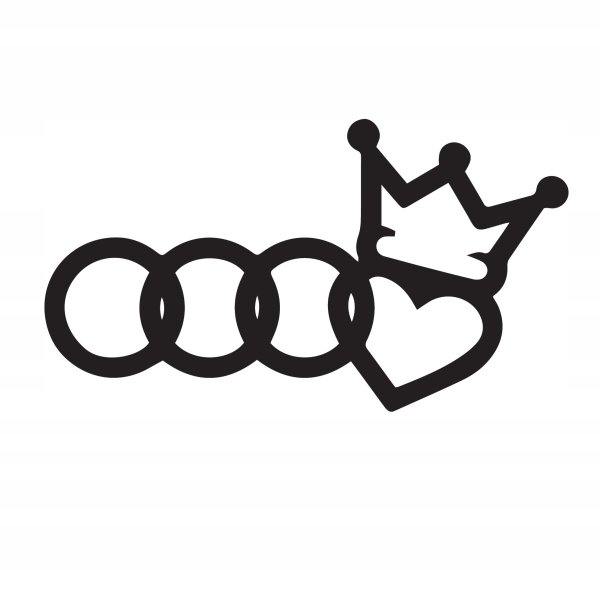 Наклейки на авто Ауди 80