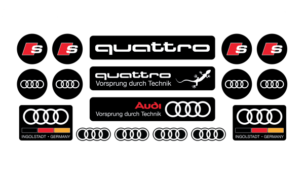Audi наклейка