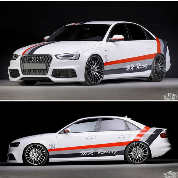 Ауди кватро наклейки а4