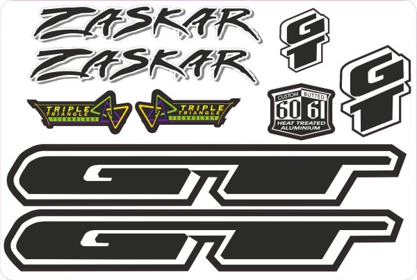 Наклейка gt Avalanche