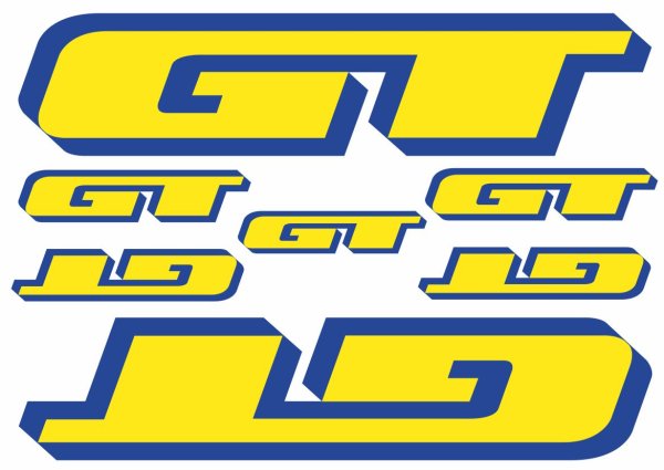 Gt Bikes наклейка