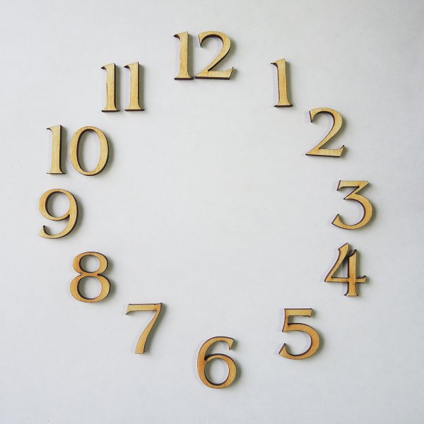 Цифры для часов