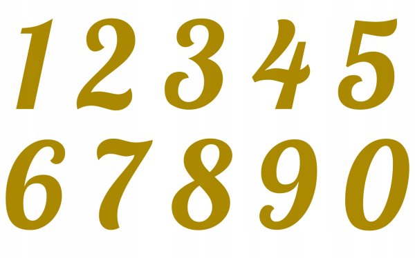 Красивый набор цифр