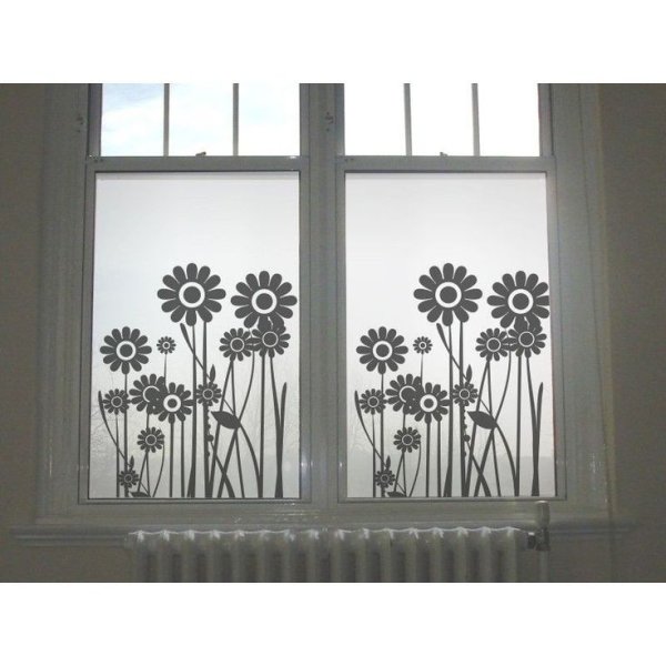 Наклейка шторка на окно