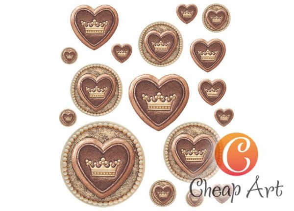 Шоколадные наклейки