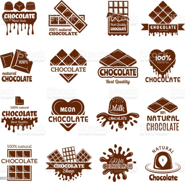 Логотип шоколада ручной работы