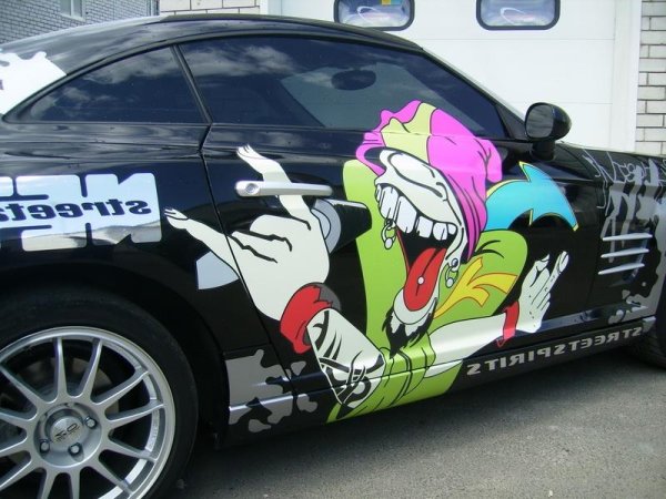 Виниловые наклейки на авто