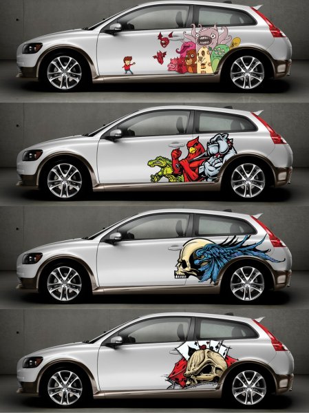 Автовинил Subaru BRZ