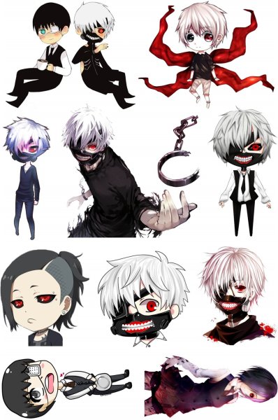 Стикеры Токийский гуль