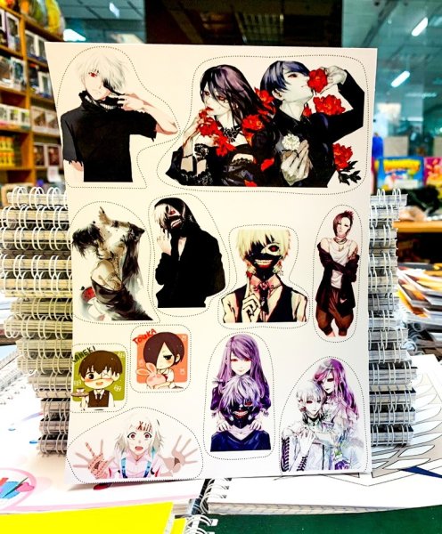 Стикеры аниме Токийский гуль