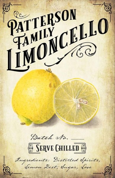 Ликер Лимончелло этикетка