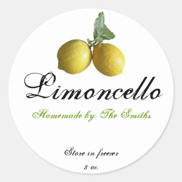 Этикетки от Лимончелло старые