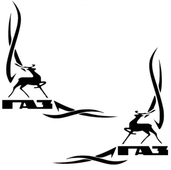 Наклейки на Газель