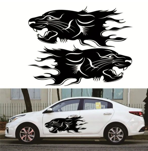 Красивые наклейки на машину