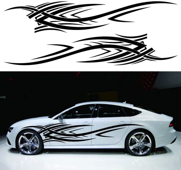 Виниловые наклейки на авто