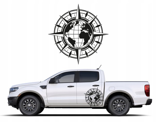 Наклейки на авто на боковые стороны