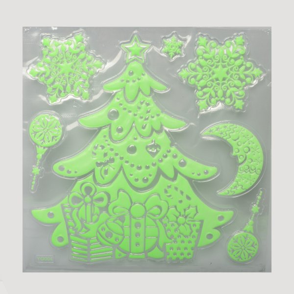 Светящиеся наклейки на окна