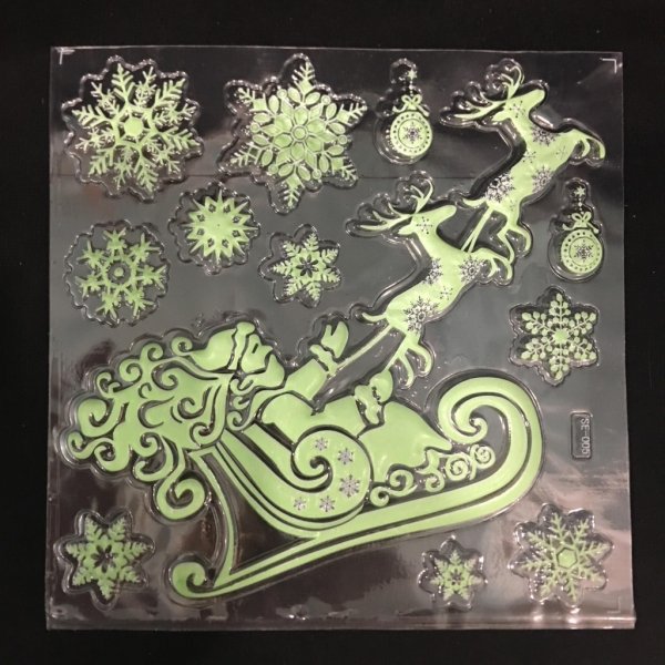 Снежинки светящиеся в темноте