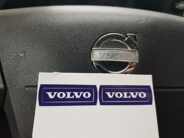 Наклейка Volvo s80 II на руль