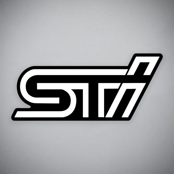 Subaru tecnica International наклейка