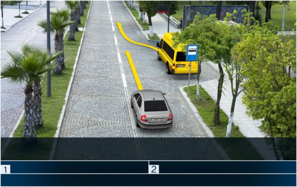 Обязаны ди вы уступиьь дорогу автобусу