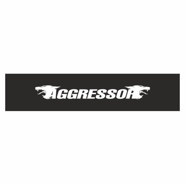 Агрессор надпись