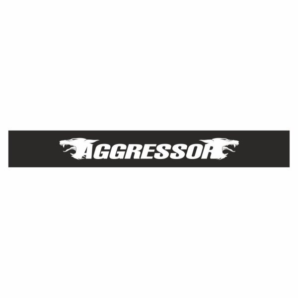 Наклейки на лобовое Agressor