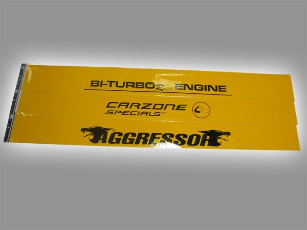 Наклейка Aggressor