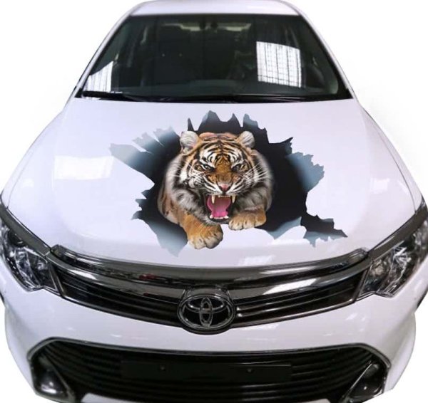 Стикеры на капот