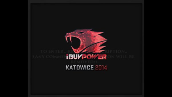 Наклейка IBUYPOWER Katowice 2014