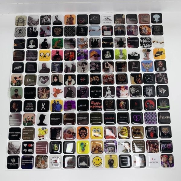 Популярные 3д Стикеры