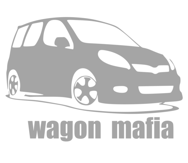 Наклейка логотипа Toyota Funcargo