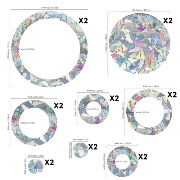 Радужная Призма наклейка