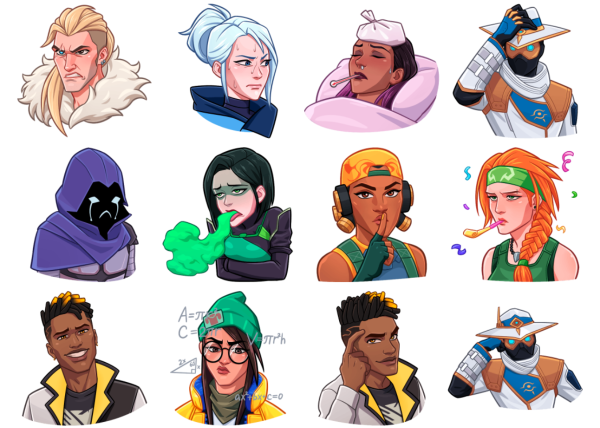 Стикеры Sage valorant